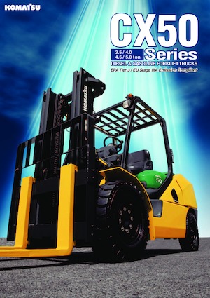 Chariots élevateurs frontaux diesel Komatsu FD40T-10