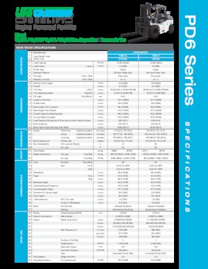 Chariots élevateurs frontaux diesel UniCarriers FD80-4