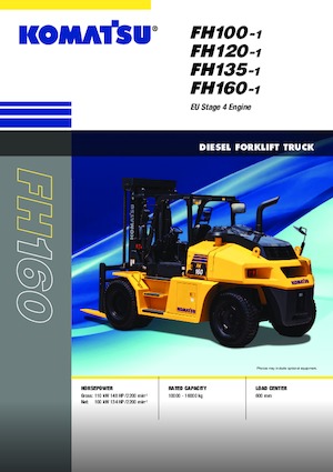 Chariots élevateurs frontaux diesel Komatsu FH100-1