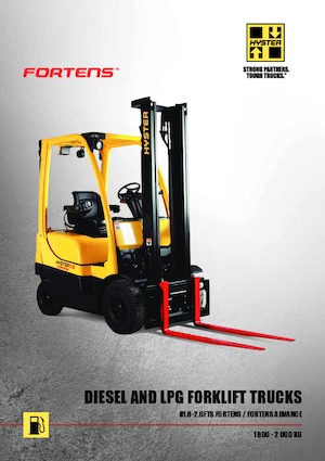 Chariots élevateurs frontaux diesel Hyster H1.6FT