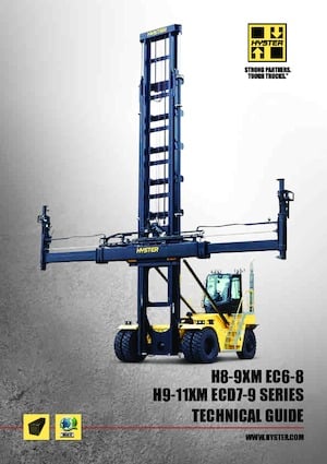 Chariots élevateurs frontaux diesel Hyster H9XM ECD7