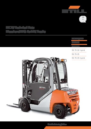 Chariots élevateurs frontaux diesel Still RX 70-30