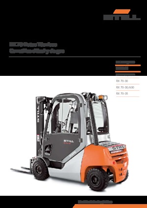 Chariots élevateurs frontaux diesel Still RX 70-30