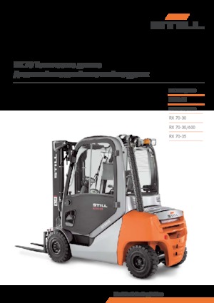 Chariots élevateurs frontaux diesel Still RX 70-30