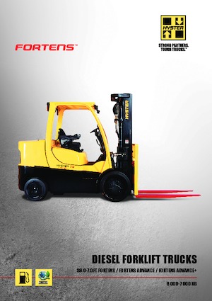 Chariots élevateurs frontaux diesel Hyster S7.0FT
