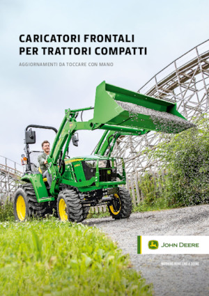 Chargeurs frontaux John Deere 120R MSL