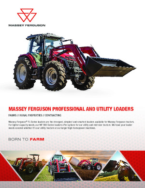 Chargeurs frontaux Massey Ferguson MF 936X