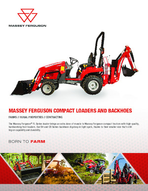 Chargeurs frontaux Massey Ferguson MF FL,1805 