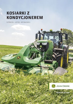 Faucheuses  frontales, disques avec conditionneurs John Deere F350R