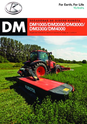 Faucheuses  frontales, disques sans conditionneurs Kubota DM4032