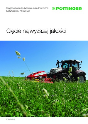 Faucheuses  frontales, disques sans conditionneurs Pöttinger NovaCat 351 Alpha Motion Master