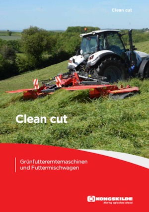 Faucheuses  frontales, disques sans conditionneurs Kongskilde SMF 3005