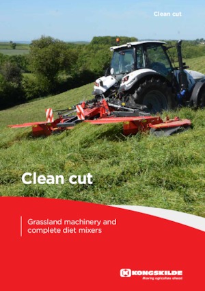 Faucheuses  frontales, disques sans conditionneurs Kongskilde SMF 3005