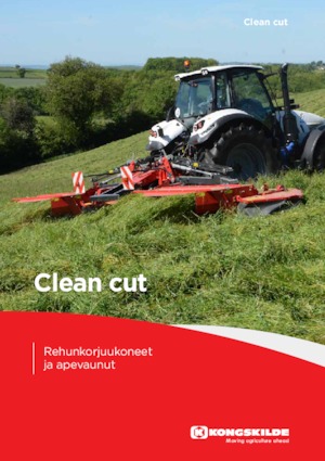 Faucheuses  frontales, disques sans conditionneurs Kongskilde SMF 3005