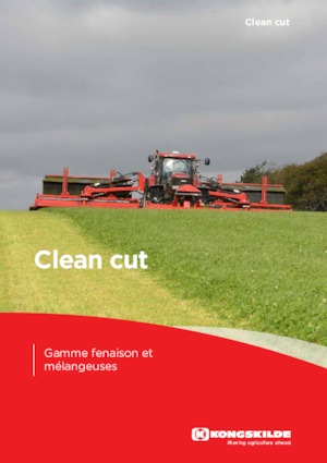 Faucheuses  frontales, disques sans conditionneurs Kongskilde SMF 3005