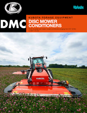 Faucheuses  frontales, disques avec conditionneurs Kubota DMC8028R