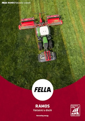 Faucheuses  frontales, disques avec conditionneurs Fella Ramos 3160 FQ-KC