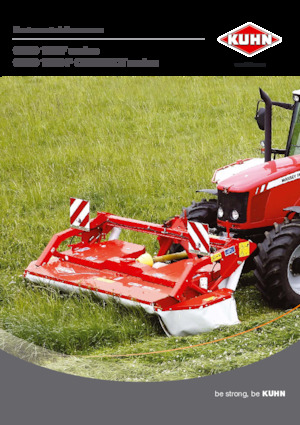 Faucheuses  frontales, disques sans conditionneurs Kuhn GMD 702 F