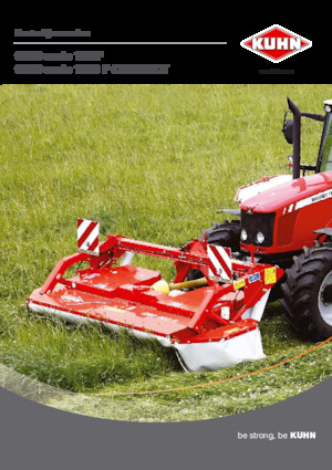 Faucheuses  frontales, disques sans conditionneurs Kuhn GMD 702 F