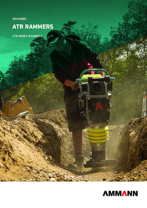 Pilonneuses à essence et diesel Ammann ATR 30