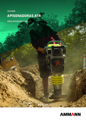 Pilonneuses à essence et diesel Ammann ATR 60 C