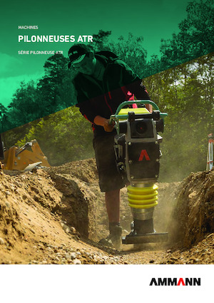 Pilonneuses à essence et diesel Ammann ATR 30