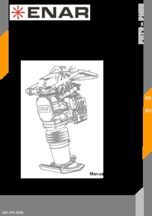 Pilonneuses à essence et diesel Enar PH 80YD