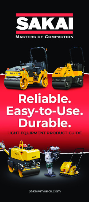 Pilonneuses à essence et diesel Sakai RS55