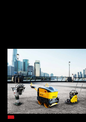 Pilonneuses à essence et diesel Sakai RS55