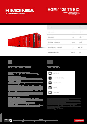 Groupes électrogènes à essence HIMOINSA HGM-1135 T5 BIO