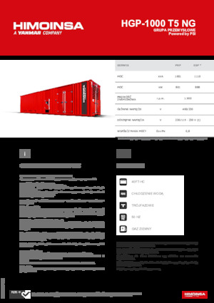 Groupes électrogènes à essence HIMOINSA HGP-1000 T5 NG