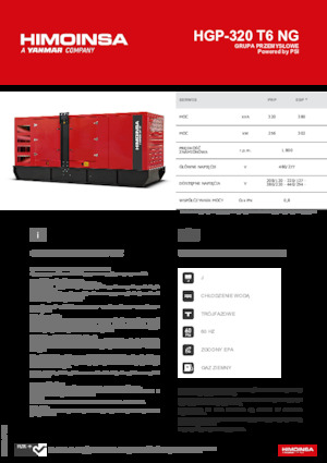 Groupes électrogènes à essence HIMOINSA HGP-320 T6 NG