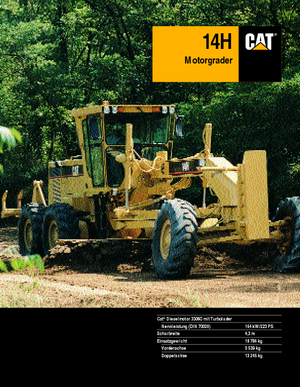 Niveleuses Caterpillar 14H