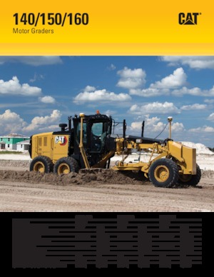Niveleuses Caterpillar 140-15A AWD