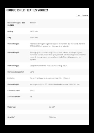 Niveleuses Caterpillar 24