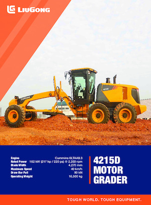 Niveleuses Liugong 4215D 