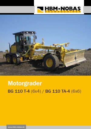 Niveleuses HBM-NOBAS BG 110 TA-4 