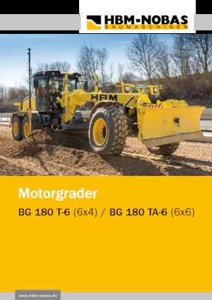 Niveleuses HBM-NOBAS BG 180 TA-6