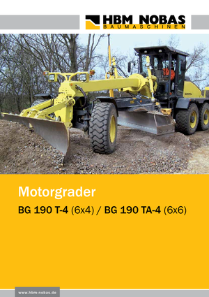 Niveleuses HBM-NOBAS BG 190 T-4