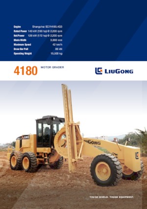 Niveleuses Liugong 4180(T3) 