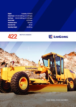 Niveleuses Liugong 422