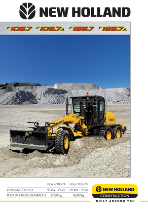 Niveleuses New Holland F 106.7