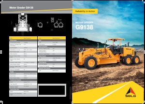 Niveleuses SDLG G9138