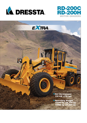 Niveleuses Dressta RD 200 C Extra