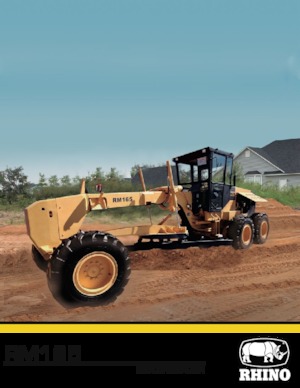 Niveleuses RHINO RM165
