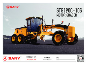Niveleuses Sany STG190C-10S