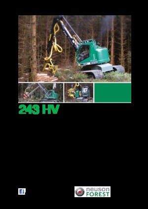 Abatteuse forestière Neuson Forest 103HV
