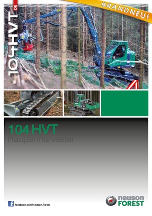 Abatteuse forestière Neuson Forest 104HVT