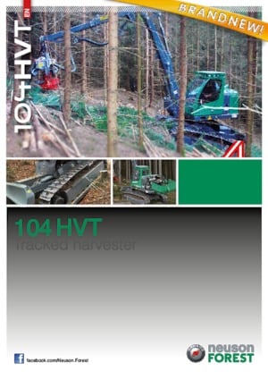 Abatteuse forestière Neuson Forest 104HVT