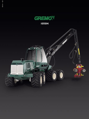 Abatteuse forestière Gremo 1050 H
